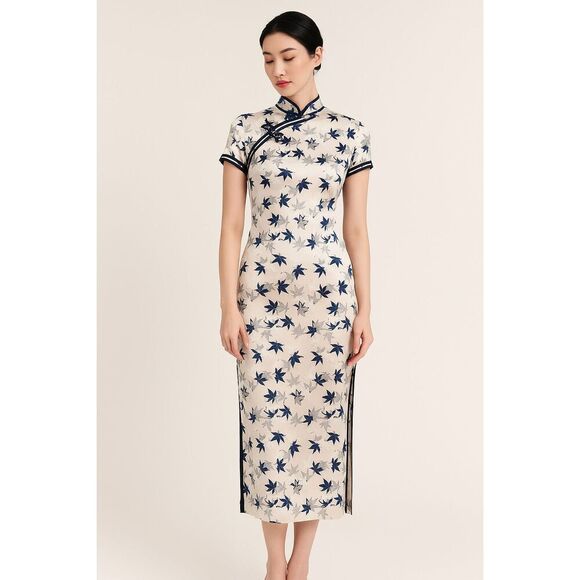 Elegant Chinese Qipao Cheongsam Silk Dress Size 8 - www.disolcolor.com Elegant Chinese Qipao Cheongsam Silk Dress Size 8 - www.disolcolor.com